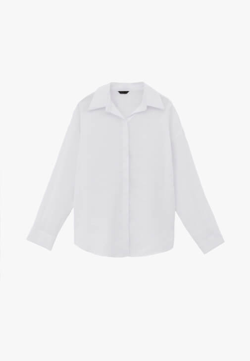 Modal Oversize Gömlek ve Pantolon Kombini