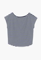 Bayan Çok Renkli Modal Bot Yaka Tişört