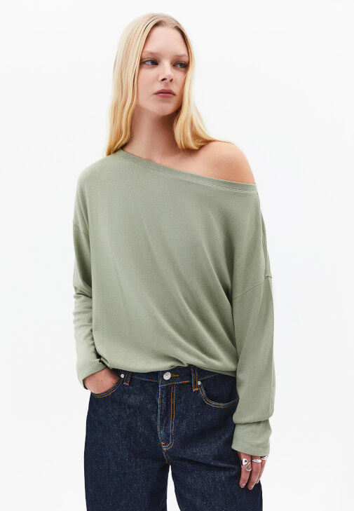 Yeşil Modal Bot Yaka Kazak