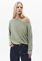 Bayan Yeşil Modal Bot Yaka Kazak