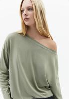 Bayan Yeşil Modal Bot Yaka Kazak