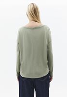 Bayan Yeşil Modal Bot Yaka Kazak