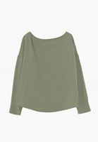 Bayan Yeşil Modal Bot Yaka Kazak