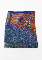 Bayan Çok Renkli Desenli Fular