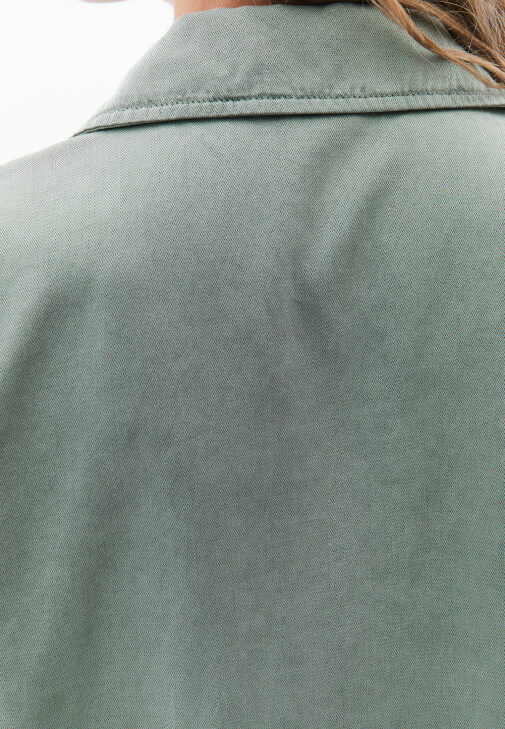 Tencel Cepli Gömlek ve Şort Kombini