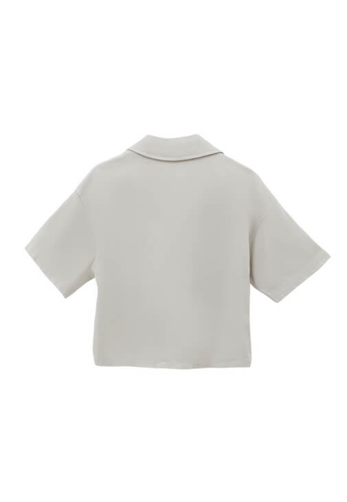 Oversize Tencel Gömlek ve Şort Kombini