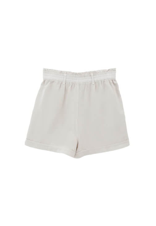 Tencel Şort ve Cepli Gömlek Kombini