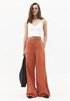 Bayan Turuncu Wide-Leg Pantolon ( TENCEL™ )