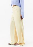 Bayan Sarı Wide-Leg Pantolon ( TENCEL™ )