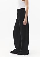 Bayan Siyah Wide-Leg Pantolon ( TENCEL™ )