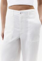 Bayan Bej Wide-Leg Pantolon ( TENCEL™ )