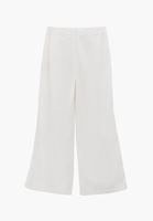 Bayan Bej Wide-Leg Pantolon ( TENCEL™ )