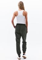 Bayan Haki Orta Bel Jogger Pantolon ( TENCEL™ )
