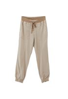Bayan Bej Orta Bel Jogger Pantolon ( TENCEL™ )