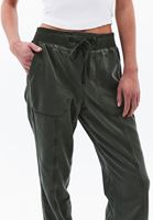 Bayan Haki  Orta Bel Jogger Pantolon ( TENCEL™ )