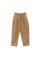 Bayan Kahverengi Ultra Yüksek Bel Baggy-Fit Pantolon ( TENCEL™ )