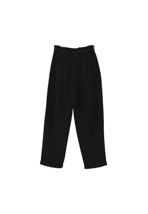 Yüksek Bel Baggy-Fit Pantolon ve Gömlek Kombini