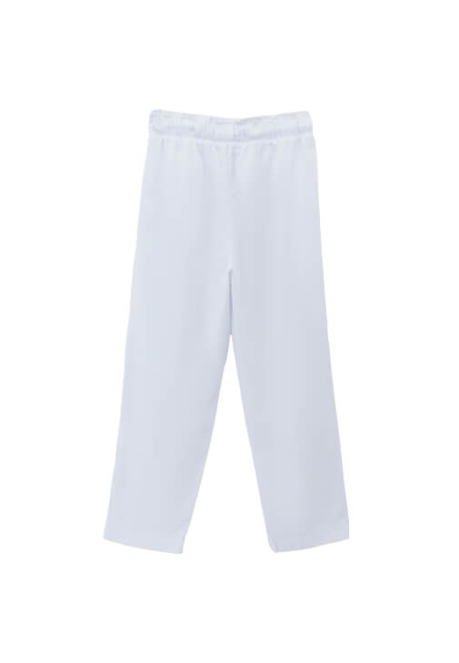 Tencel Pantolon ve Kare Yaka Atlet Kombini