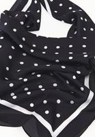 Bayan Çok Renkli Puantiyeli Fular