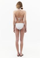 Bayan Çok Renkli Puantiye Desenli Bikini Altı