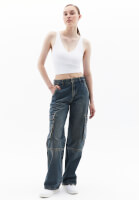 Bayan Beyaz Seamless Crop Top