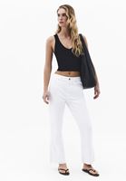 Bayan Siyah Seamless Crop Top