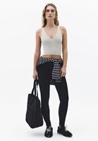 Bayan Bej Seamless Crop Top