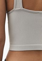 Bayan Bej Seamless Crop Top
