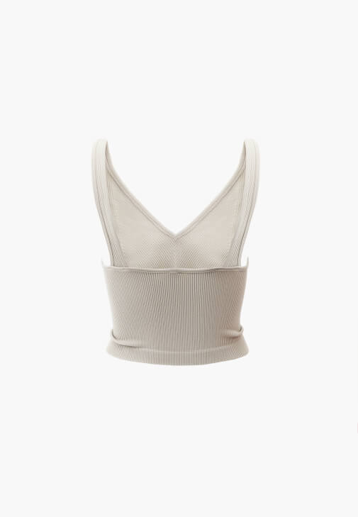 Crop Top ve Seamless Tayt Kombini