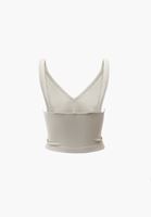 Bayan Bej Seamless Crop Top