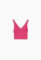 Bayan Pembe Seamless Crop Top