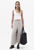 Bayan Beyaz Seamless Crop Top