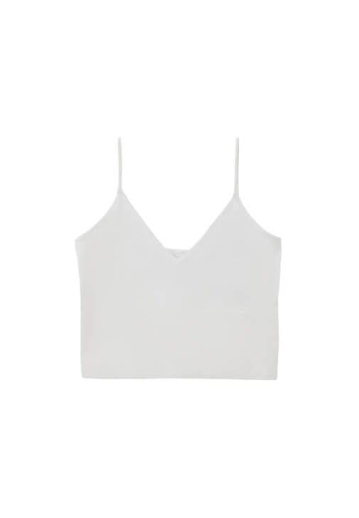 Crop Atlet ve Denim Pantolon Kombini