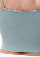 Bayan Yeşil Askılı Crop Atlet