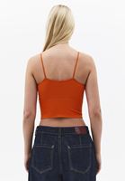 Bayan Turuncu Askılı Crop Atlet