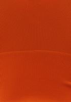 Bayan Turuncu Askılı Crop Atlet