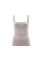 Bayan Bej Pamuklu Kare Yaka Atlet