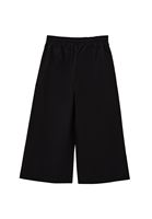 Bayan Siyah Ultra Yüksek Bel Culotte Pantolon