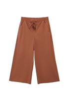 Bayan Kahverengi Ultra Yüksek Bel Culotte Pantolon