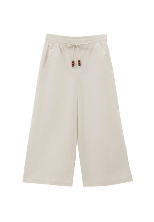 Culotte Pantolon ve Ajurlu Atlet Kombini