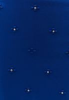 Bayan Mavi Orta Bel Triko Mini Etek