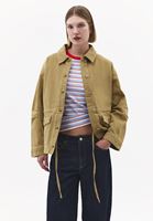 Bayan Sarı Cep Detaylı Ceket