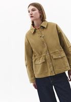 Bayan Sarı Cep Detaylı Ceket