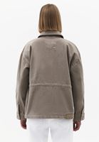 Bayan Bej Cep Detaylı Ceket