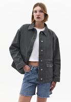 Bayan Haki Cep Detaylı Ceket