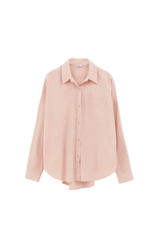 Oversize Gömlek ve Barrel-Fit Pantolon Kombini