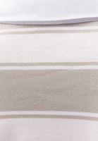 Bayan Çok Renkli Polo Yaka Çizgili Tişört