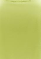 Bayan Yeşil Sıfır Yaka Oversize Tişört