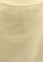 Bayan Sarı Pamuklu Oversize Tişört