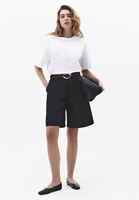 Bayan Beyaz Pamuklu Oversize Tişört